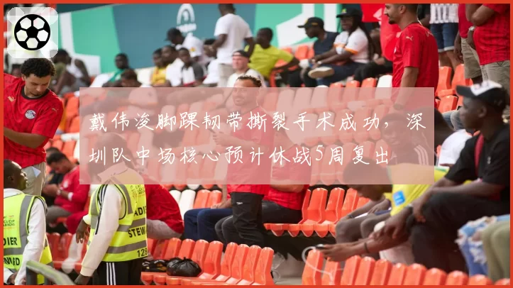 戴伟浚脚踝韧带撕裂手术成功,深圳队中场核心预计休战5周复出